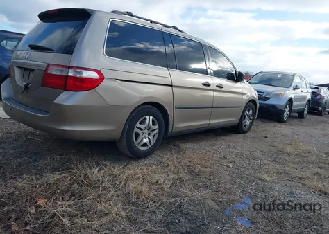 2007 Honda Odyssey Lx from USA, damaged, VIN 5FNRL38217B096531